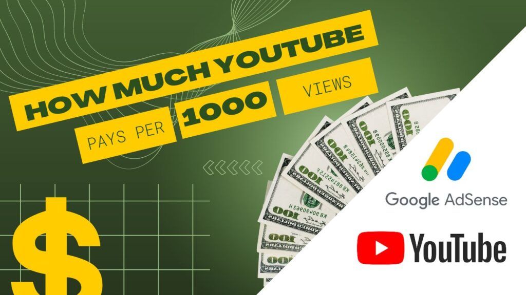 How Much YouTube Pays Per 1000 Views