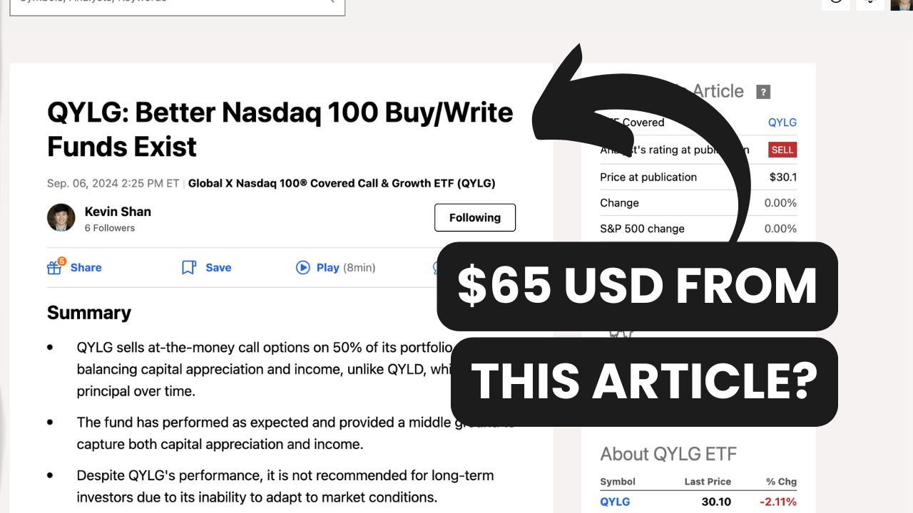 This Site Pays $45+ Per Article With No Viewers For Your Articles On Investing How to make more money writing about stock investing.